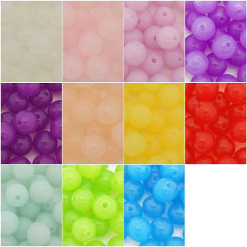 12 MM ROUND BEADS - 25 PCS