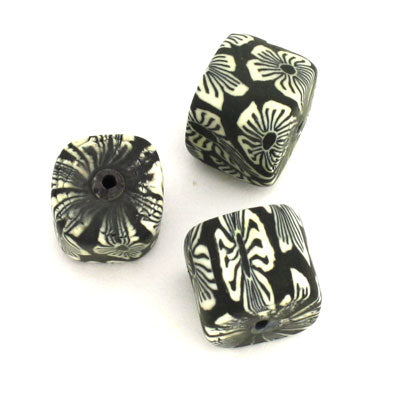 10 MM POLYMER CLAY BEADS - 15 PCS