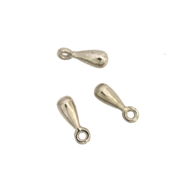 8 mm antique silver chain ends approx 60 pcs