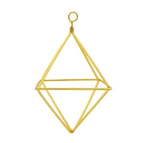 10 CM DIAMOND FRAME GOLD - 1 PC