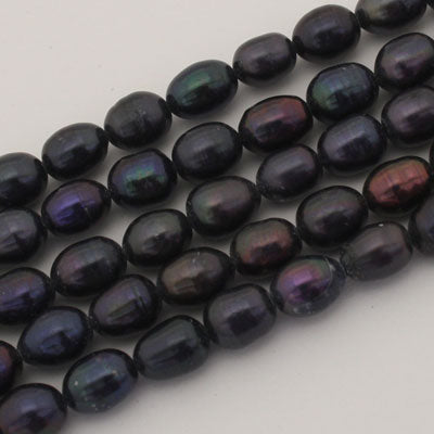 7 X 6 MM FRESH WATER PEARLS - 35 CM STRAND (FWP31)