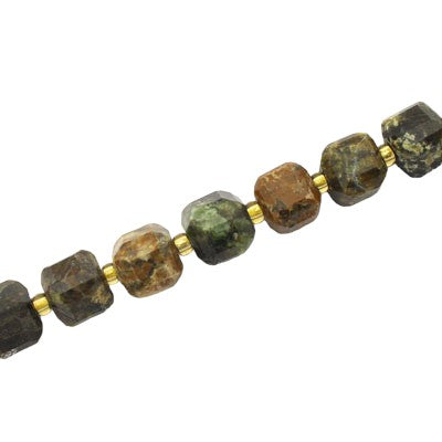 BRAZILIAN OPAL 8 MM CUBE BEADS - APPROX 36 PCS