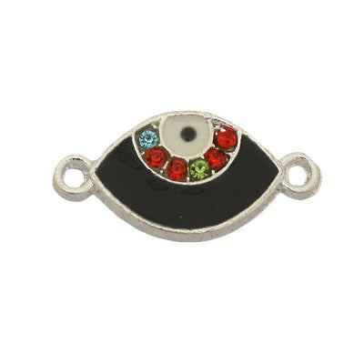 EVIL EYE CONNECTOR 24 MM - 5 pcs