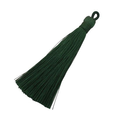 78 MM TASSEL GREEN - 4 PCS