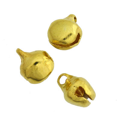 BELL CHARM 8 MM GOLD - 56 PCS