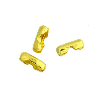 BALL CHAIN ENDS GOLD - 60 PCS