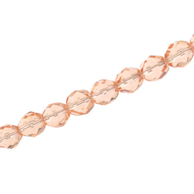 8 MM CZECH FIRE POLISHED - ROSALINE - 20/PCS