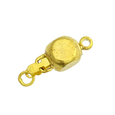 14 x 6 mm Gold Clasp - 2 sets