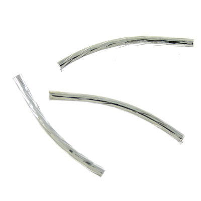34 X 2 MM TUBE SILVER - 40 PCS