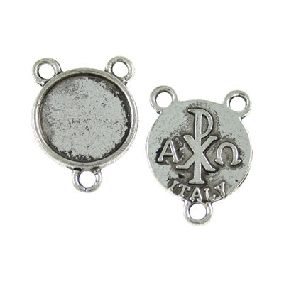 14MM CONNECTOR SILVER - 20 PCS