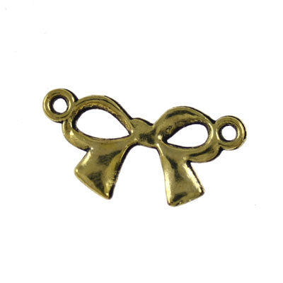 BOW CONNECTOR 23 MM GOLD - 14 PCS