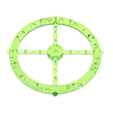 115mm green mobile wheel accessorie with 18 holes 1p