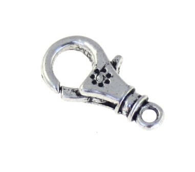 21mmx10mm silver clasp - 5 pieces
