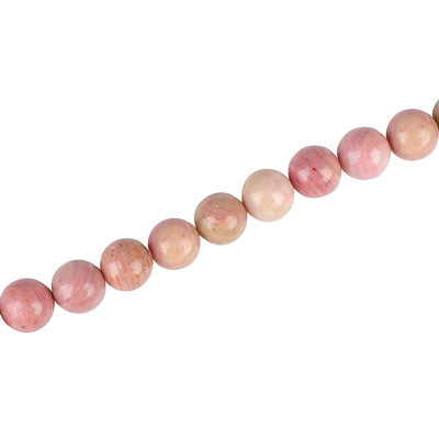 RHOHONITE 6 MM ROUND - APPROX - 60 PCS