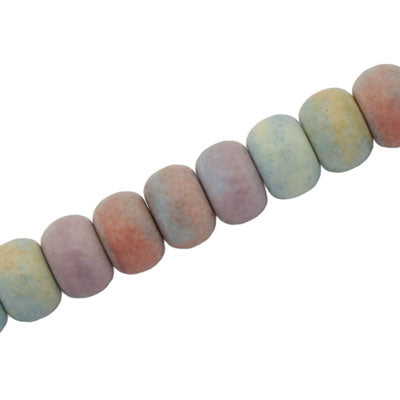 RAINBOW JASPER 8 x 6 MM - 68 PCS
