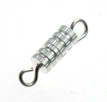 silver screw clasp pack of 10 sets