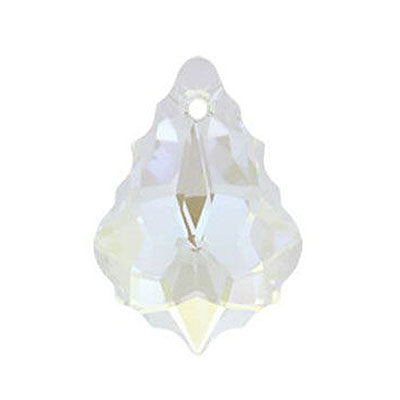 22mm clear baroque 4 pcs