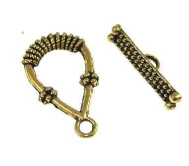 14 x 24 mm gold toggle 7 sets