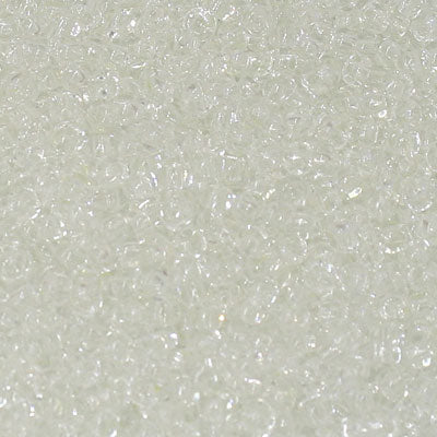 #9/0 ROCAILLES  - APPROX 40G - CLEAR