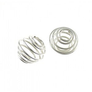 10mm silver cage 52pcs