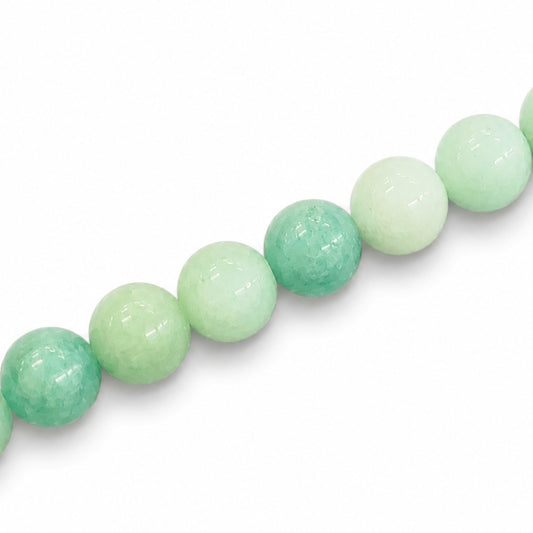 Blue Amazonite 10mm Round - Approx 37pcs
