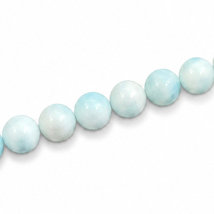 Larimar 10mm Round - Appox 39pcs