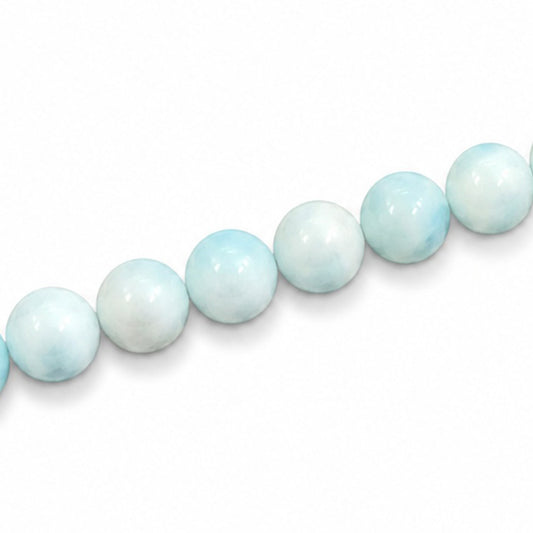 Larimar 10mm Round - Appox 39pcs