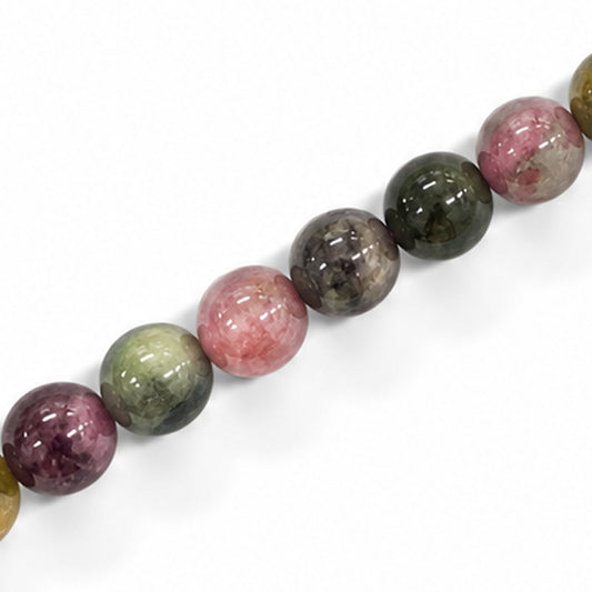 Tourmaline 10mm Round - Approx 38pcs
