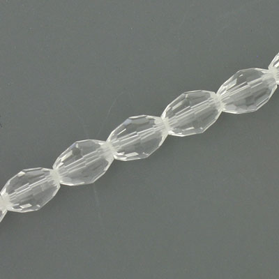 10 X 8 MM OVAL CLEAR - 72 PCS