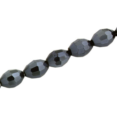 10 X 8 MM OVAL HEMATITE - 72 PCS