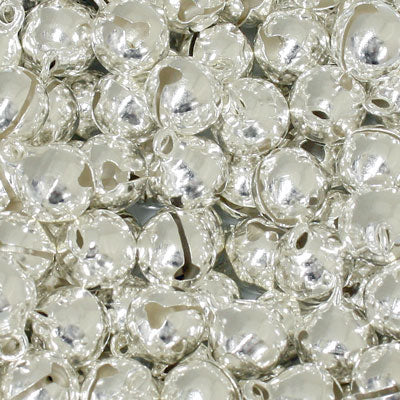 JINGLE BELLS 14MM SILVER - 12PCS