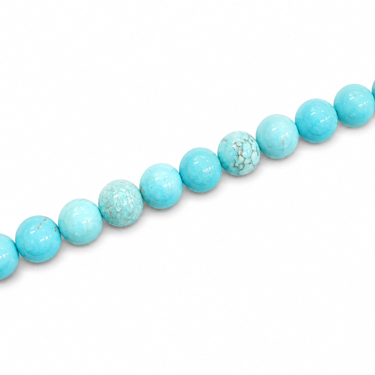 Howlite 4mm Round - Approx 85pcs