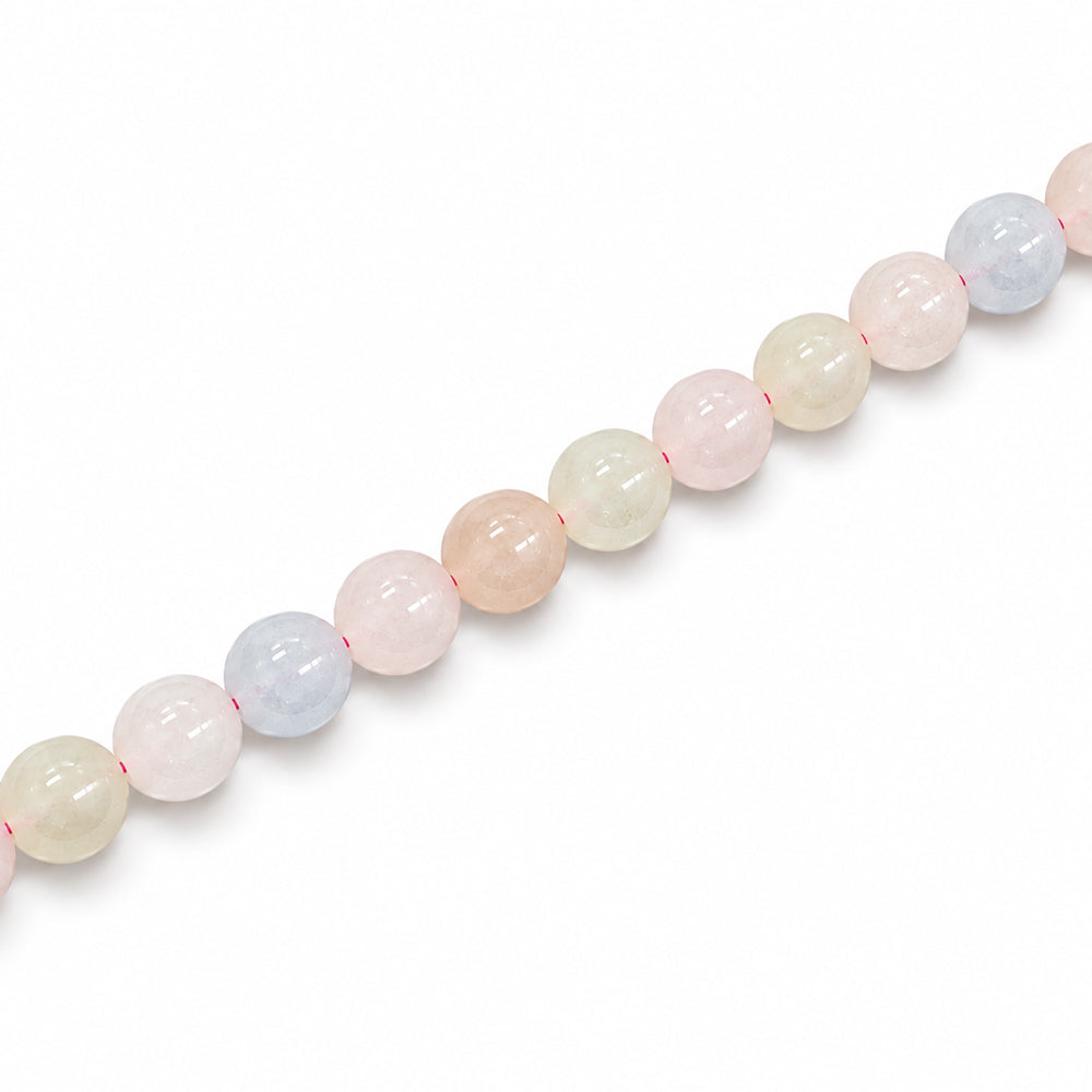 Morganite 4mm Round - Approx 95pcs