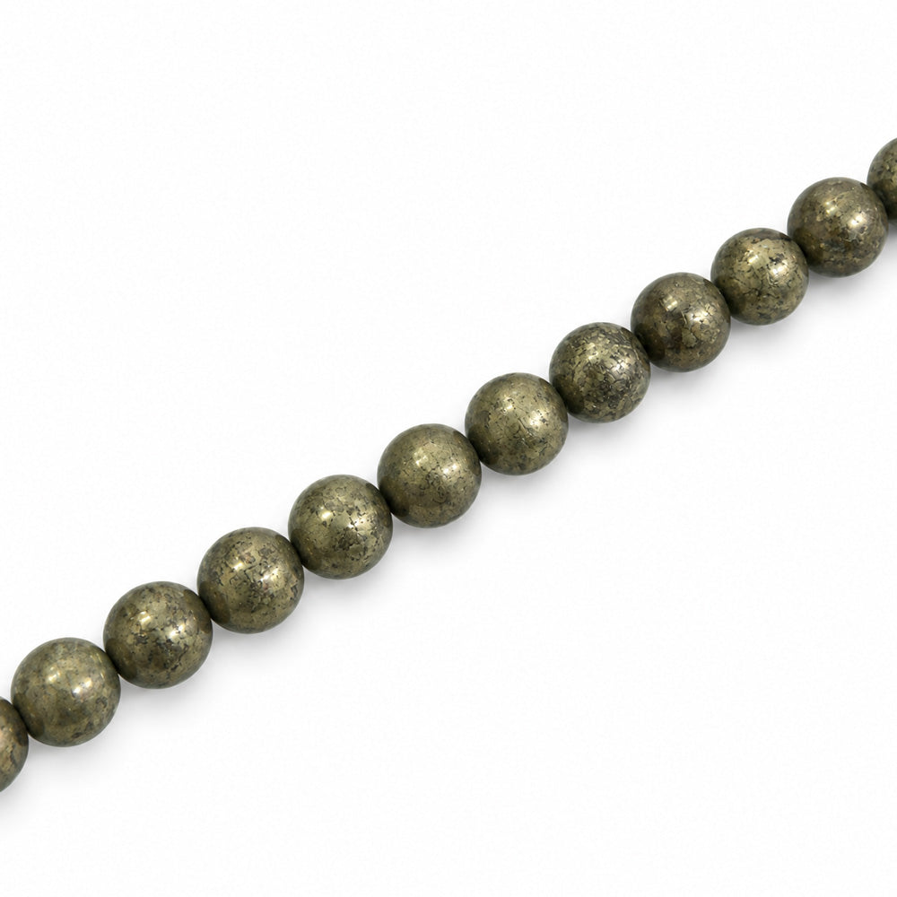 Pyrite 4mm Round - Appox 98pcs