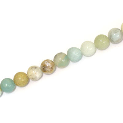 AMAZONITE 6 MM ROUND - APPROX - 57 PCS