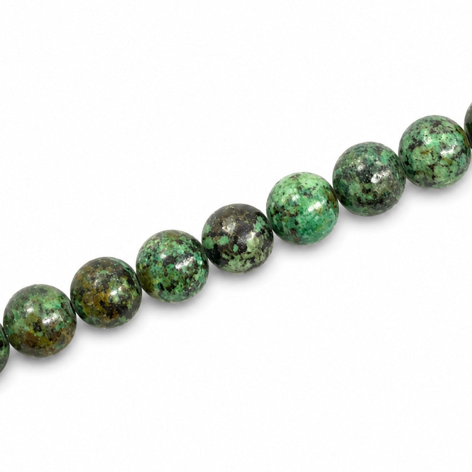African Turquoise 8mm Round - Approx 48pcs