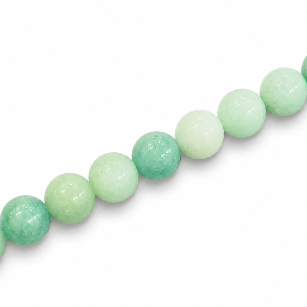 Blue Amazonite 8mm Round - Approx 48pcs