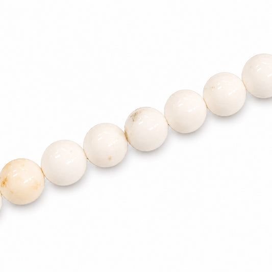 Howlite 8mm Round - Approx 45pcs