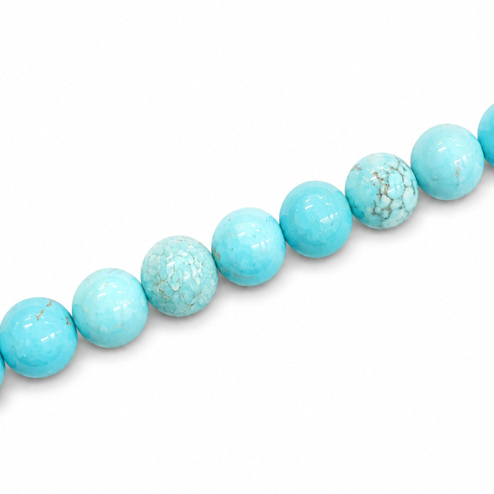 Howlite 8mm Round - Approx 45pcs