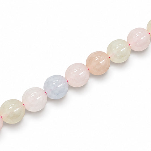 Morganite 8mm Round - Approx 49pcs
