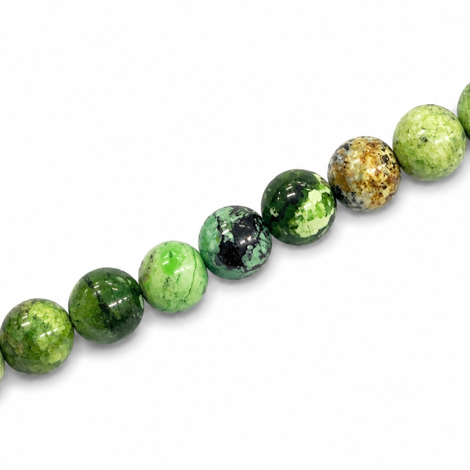 Variscite 8mm Round - Approx 50pcs