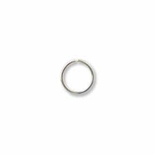 6 mm sterling silver jump ring 1pc