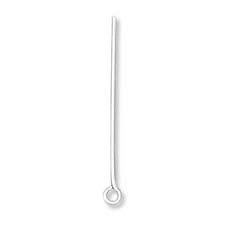 30 mm sterling silver eyepin 1pc