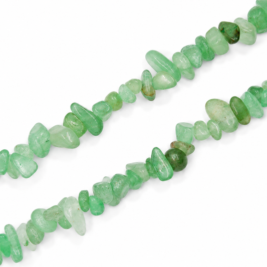 Aventurine Chip Beads - 81cm Strand