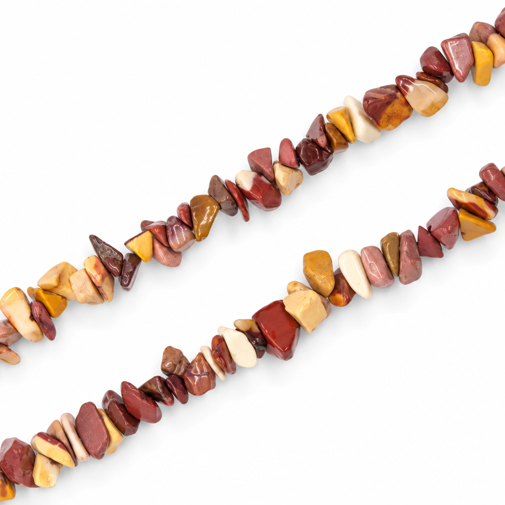 Mookaite Chip Beads - 88cm Strand
