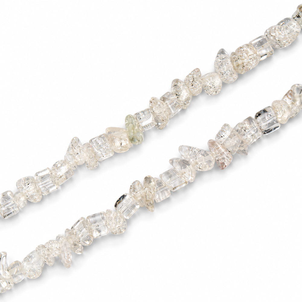 Crystal Quartz Chip Beads - 88cm Strand