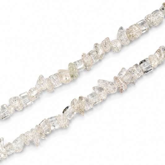 Crystal Quartz Chip Beads - 88cm Strand