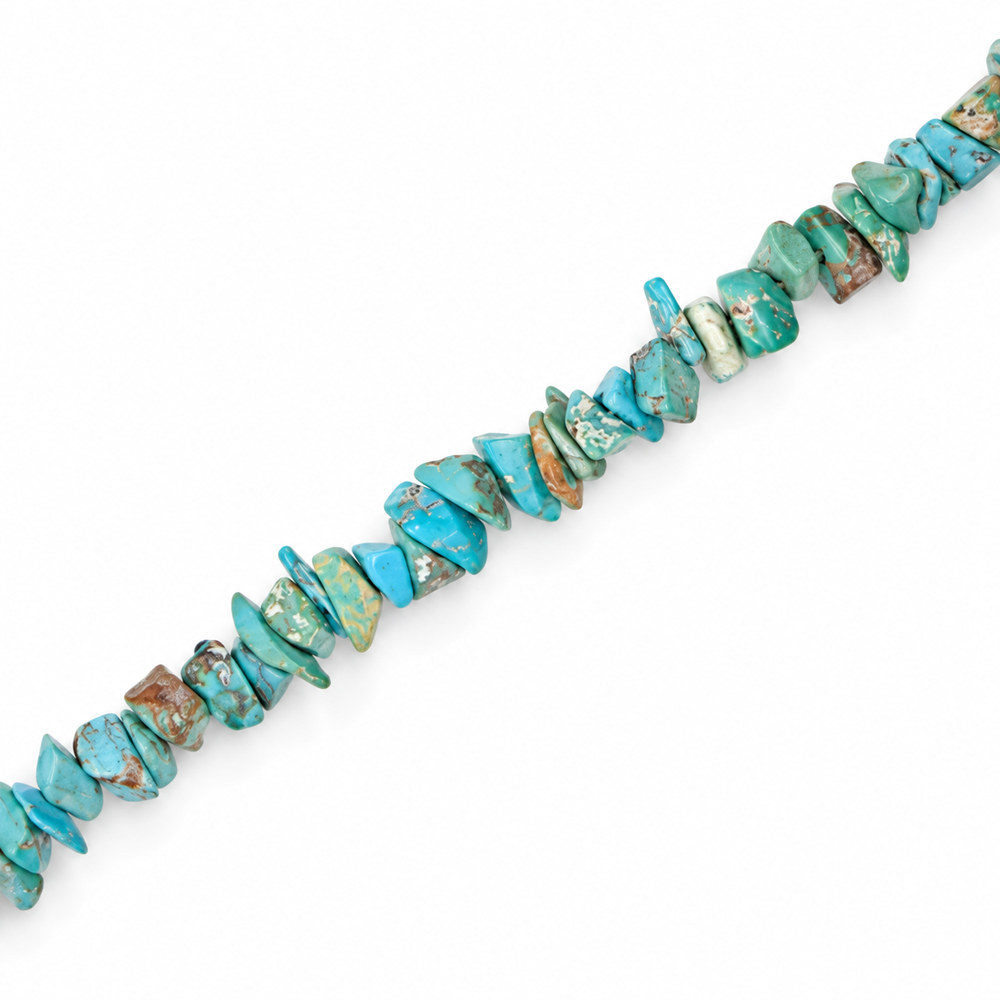 Turquoise Chip Beads - 41cm Strand