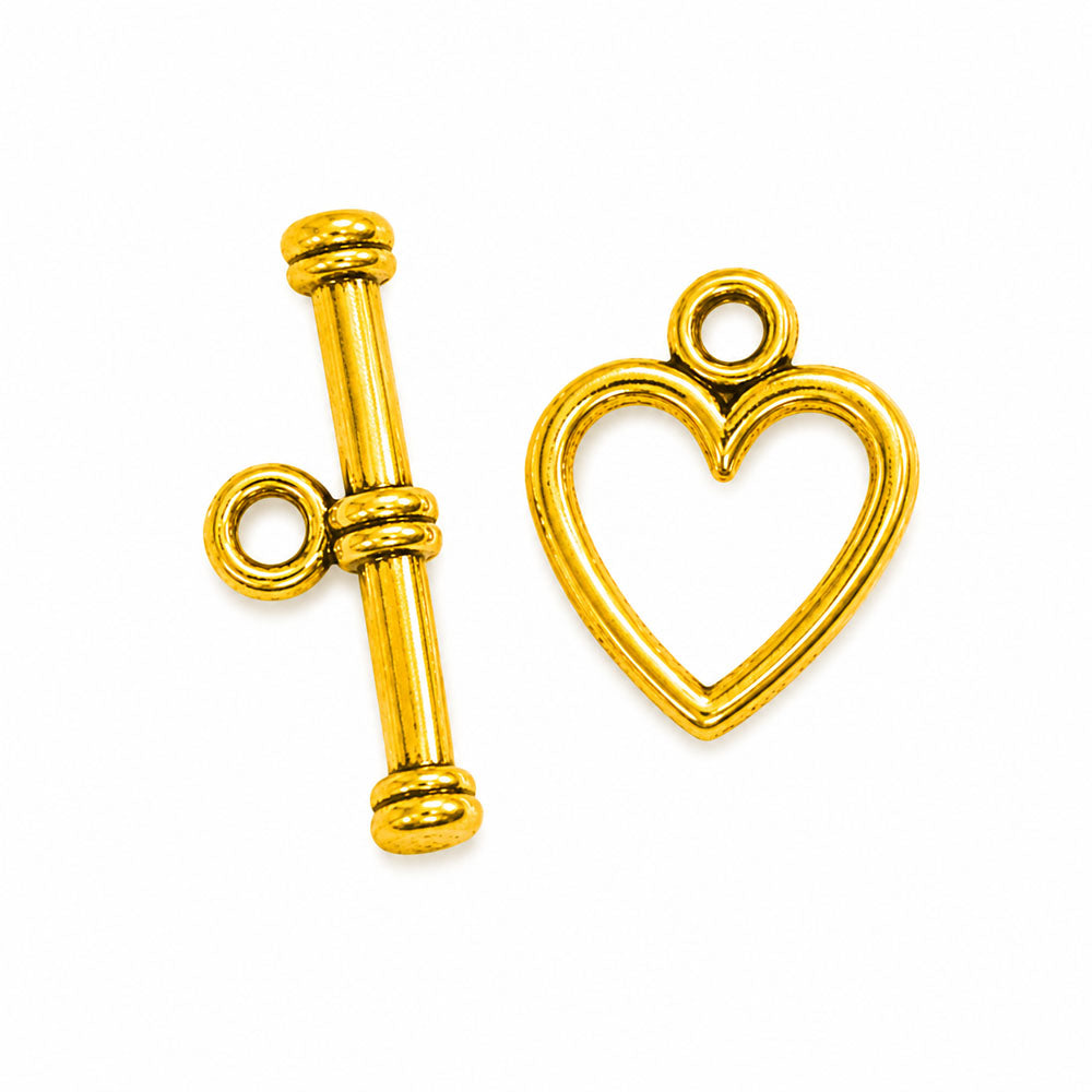11mm Gold Toggle - 8 sets