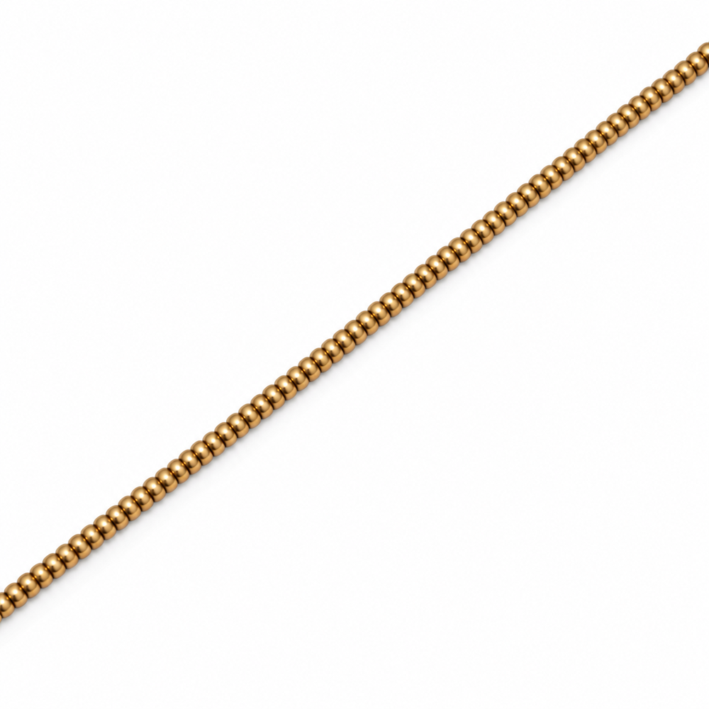 Hematite 2x1mm Disc Beads - Approx. 360pcs